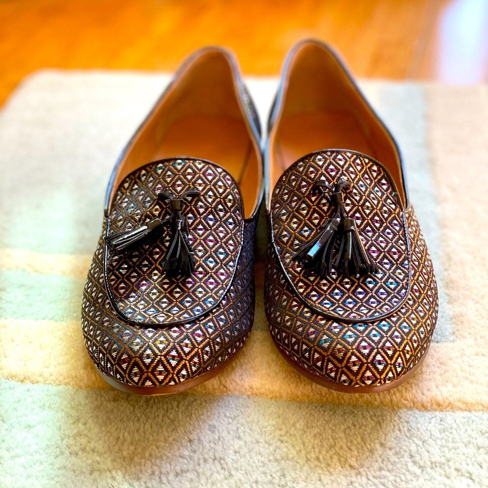 J Crew Fancy Tassel Loafers